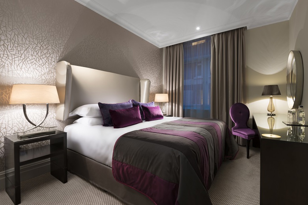 The Master bedroom in a Falconers Suite