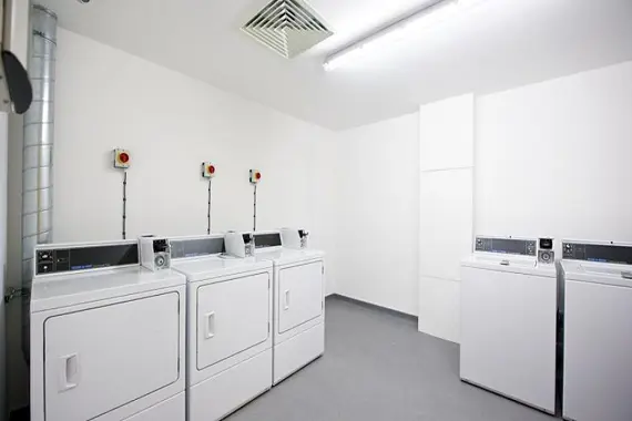 The laundry room available for use