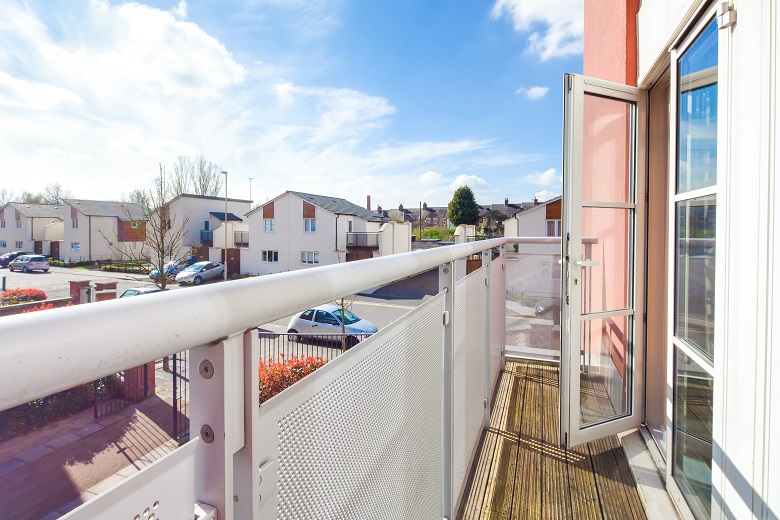 A lovely balcony - perfect for summer days!