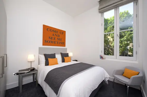 Another bright, comfortable bedroom