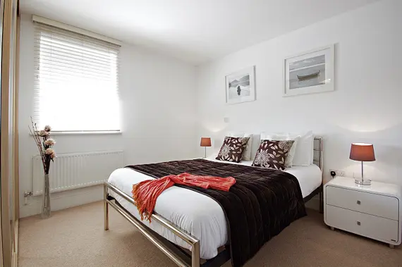 Sun comes through the blinds