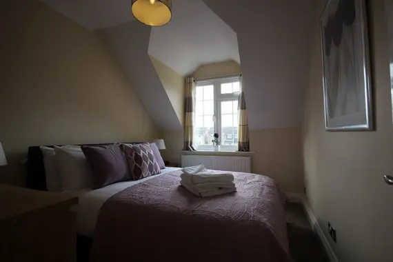 Double bedroom with natural light