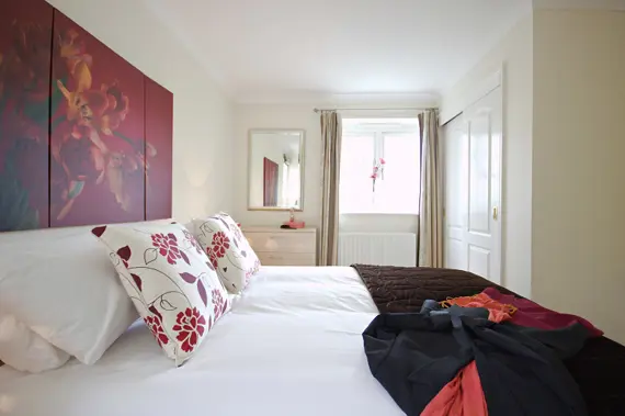 Natural light in the bedrooms