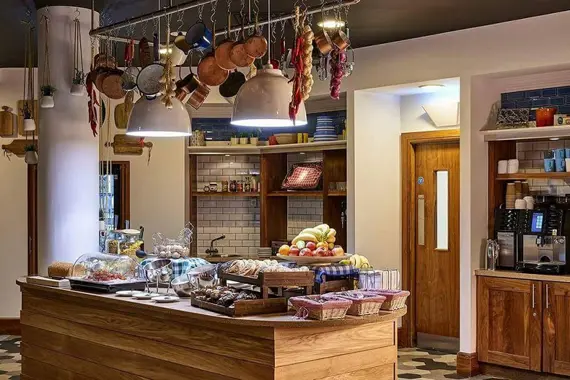 Complimentary breakfast served daily