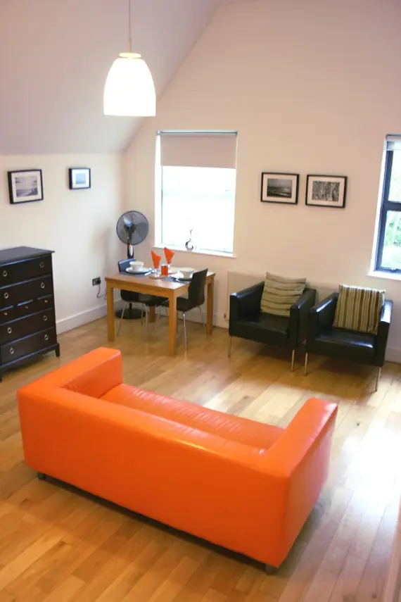 A open plan living space