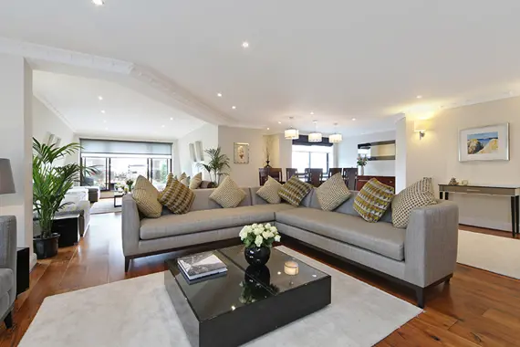 A stunning and spacious four bedroom penthouse apartment