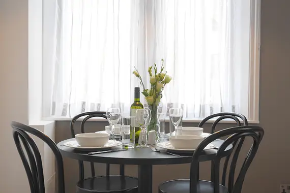 Sleek dining room tables perfect for everyday dining