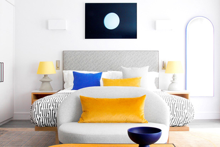Egyptian cotton sheets and Merino wool blankets will keep you cosy at night