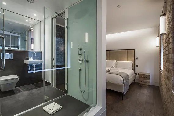 A stunning one bedroom apartment in Soho Lofts