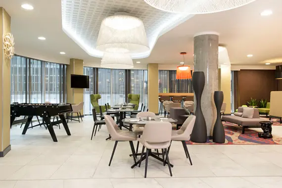 Adagio Birmingham lounge area