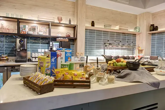 Wake up and enjoy a lovely free breakfast!