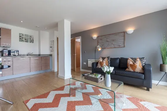 A beautiful and comfortable lounge area