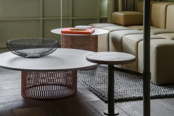 Elegant and stylish dining room table