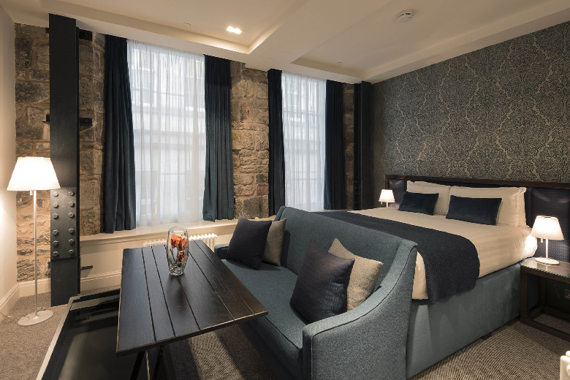 A luxury and spacious one bedroom open plan apartment