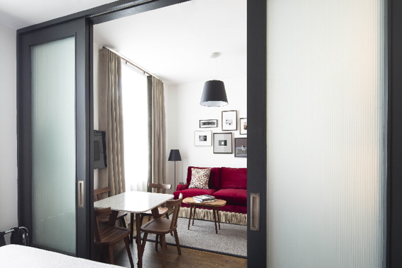 A luxury one bedroom apartment