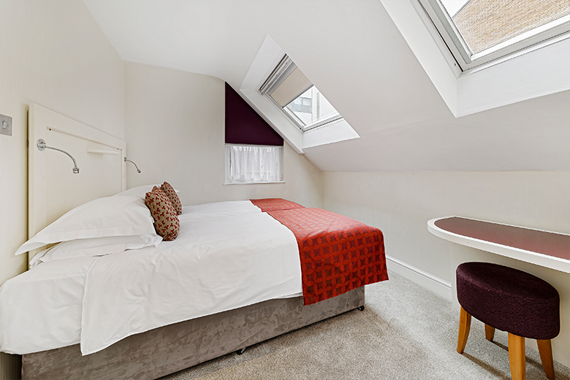 A cosy bedroom in the Montpelier Mews selection