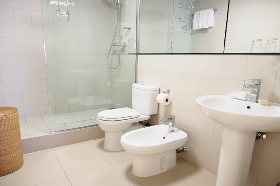 Equipped with a shower room in the Superior Three Beds