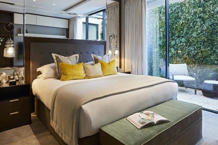 A deluxe and stylish two bedroom apartment