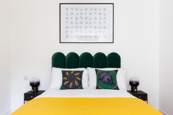 A calming one bedroom apartment