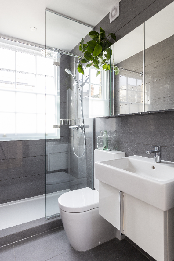 A relaxing showeroom