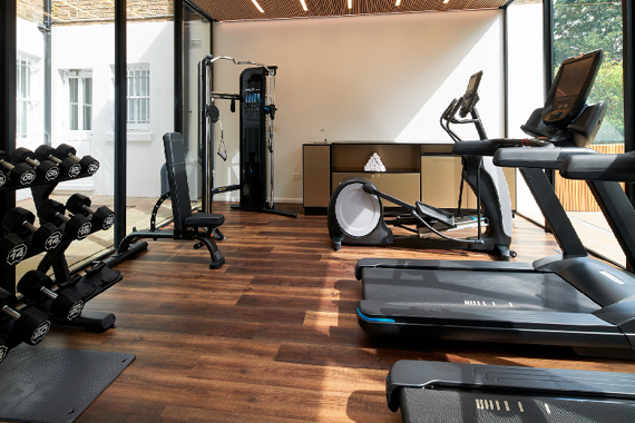 Gym on site for all guests to use!