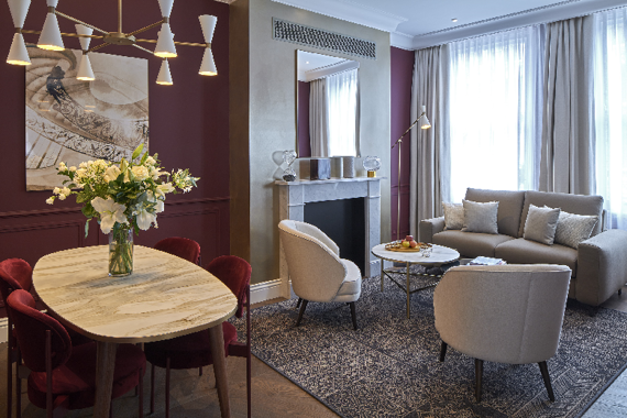 A luxury two bedroom apartment in Cheval Lexham Gardens