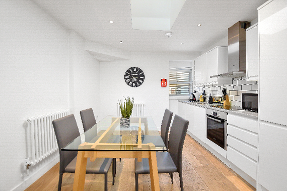Enjoy a lovely dinner in your very own private kitchen