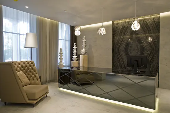 Feel special as soon as you check in at Sussex Gardens