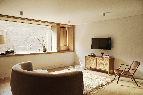 A comfortable living area in Marylebone