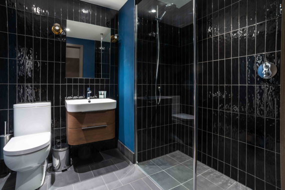 Modern bathroom at Native Manchester