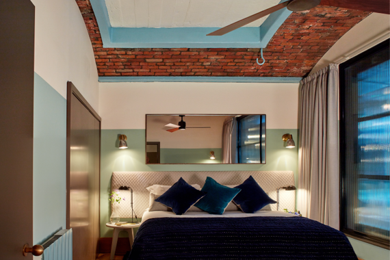 Comfortable bedroom at two bedroom apt