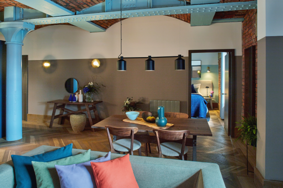 Livingroom at a standard two bedroom