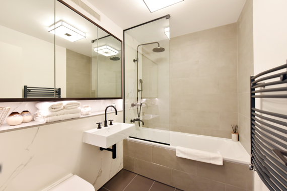 Beautifully designed bathroom