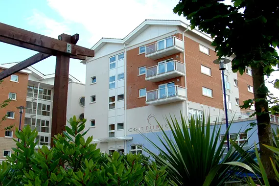 The Century Wharf building