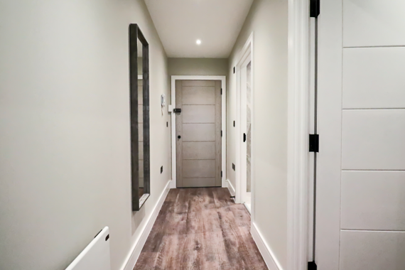 Bright and modern corridor