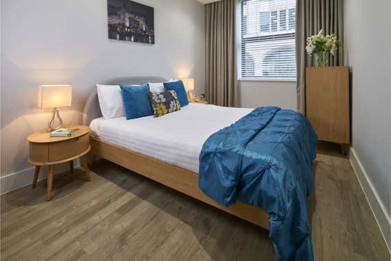 Spacious and comfortable double bedroom