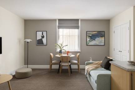 Light and modern living room