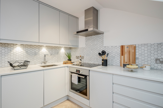 A lovely fully equipped kitchen