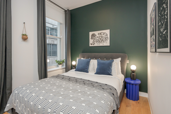 Unwind in a sophisticated and beautiful bedroom