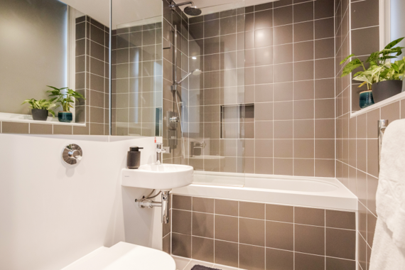 Featuring ample lighting, sleek finishes, and a refreshing ambiance.