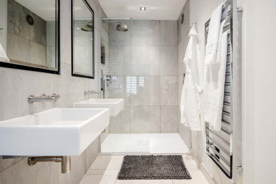 Pamper yourself in a luxury bathroom