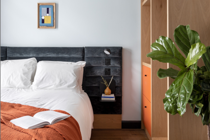 A beautiful and comfortable bedroom in Dublin