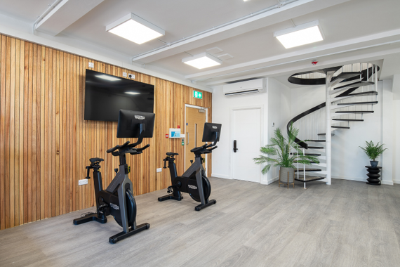 Gym on site for all guests to use!