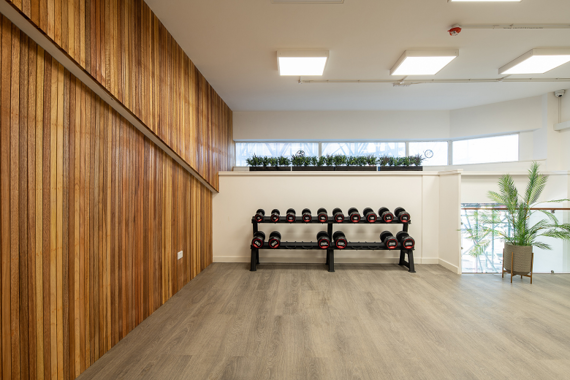 Gym on site for all guests to use!
