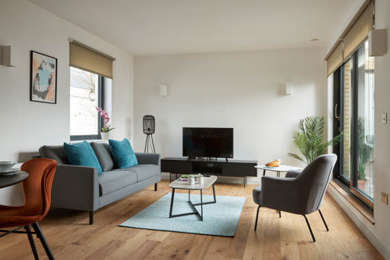 Stunning decor throughout these apartments