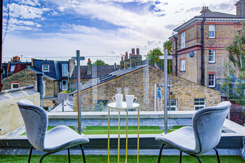 Outdoor space in selected apartments