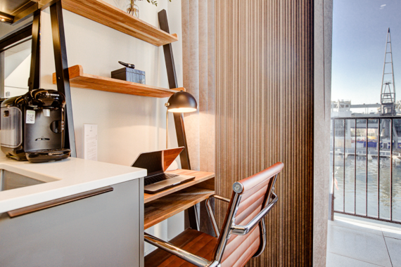 Working from home? Desk in most of the units