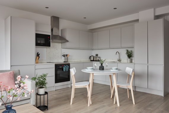 A fully-equipped kitchen in Harrow