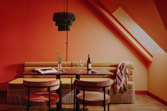 Modern and airy living room, filled with natural light and stylish decor