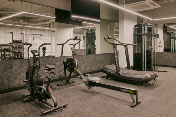 Gym on site for all guests to use!